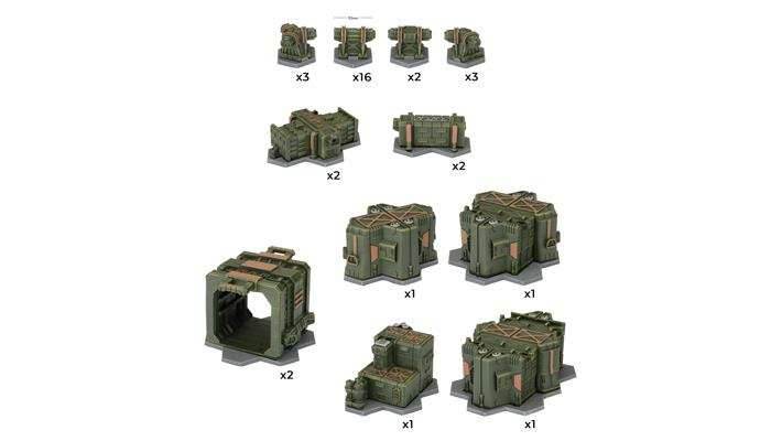 Battlefield in a Box: HexTech - Dropbase Delta - 