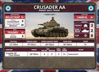 Flames of War: British Crusader AA Troop (Late War) - 