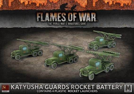 Flames of War: Soviet Katyusha Guards Rocket Battery (Mid War) - 
