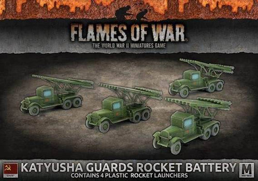 Flames of War: Soviet Katyusha Guards Rocket Battery (Mid War) - 