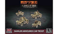 Flames of War: British Daimler Armoured Car Troop (Late War) - 