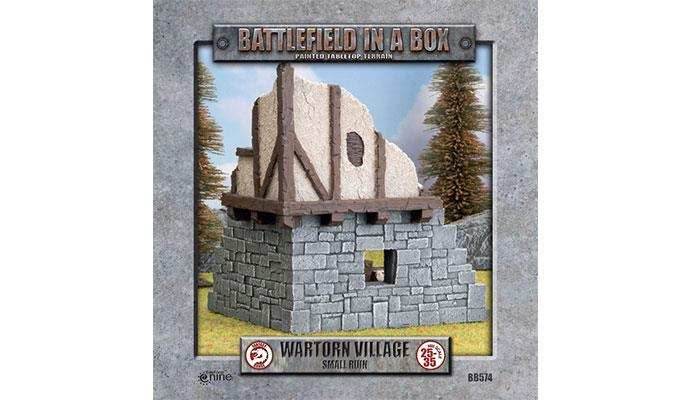 Battlefield in a Box: Wartorn Village - Small Ruin - 