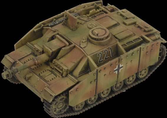 Flames of War: German StuG (Late) Assault Gun Platoon (Mid War) - 