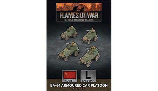 Flames of War: Soviet BA-64 Armoured Car Platoon (Late War) - 