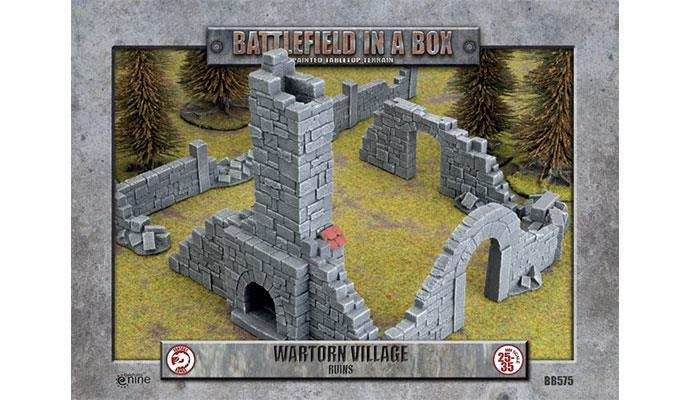 Battlefield in a Box: Wartorn Village - Ruins - 