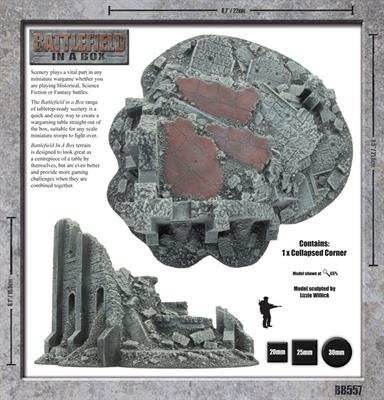 Battlefield in a Box: Gothic Battlefields - Collapsed Corner - 
