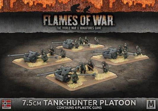 Flames of War: German 7.5cm Tank-Hunter Platoon (Mid War) - 