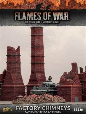 Flames of War: Factory Chimneys - 