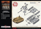 Flames of War: German Panzer IV Tank Platoon (Late War) - 