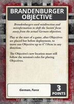 Flames of War: German Iron Cross Command Cards - 