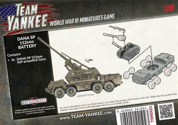Team Yankee: DANA SP 152mm Artillery Battery - 