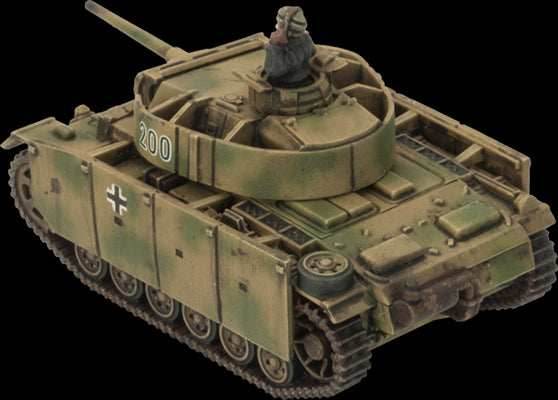 Flames of War: German Panzer III (Late) Tank Platoon (Mid War) - 