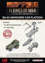 Flames of War: Soviet BA-64 Armoured Car Platoon (Late War) - 