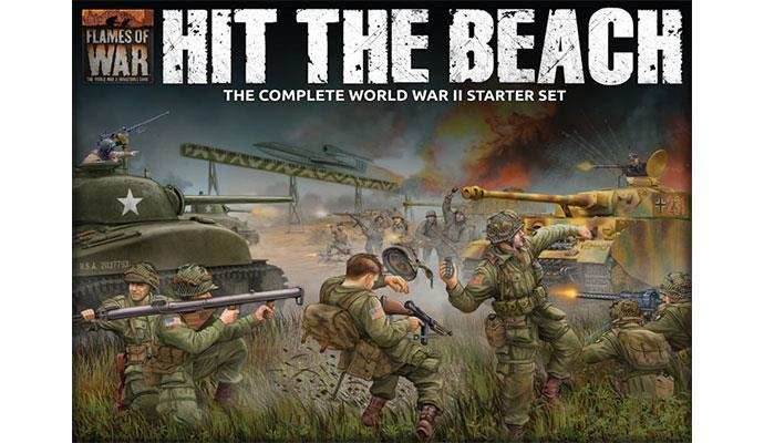 Flames of War: Hit The Beach - The Complete WWII Starter Set - 
