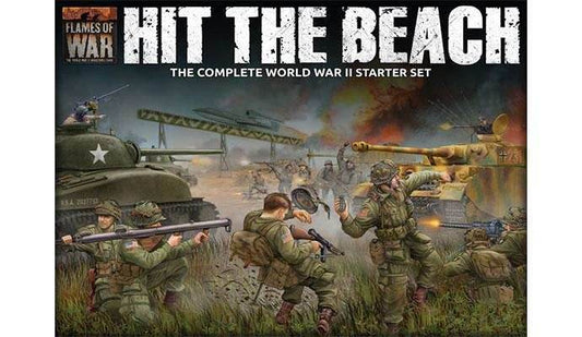Flames of War: Hit The Beach - The Complete WWII Starter Set - 