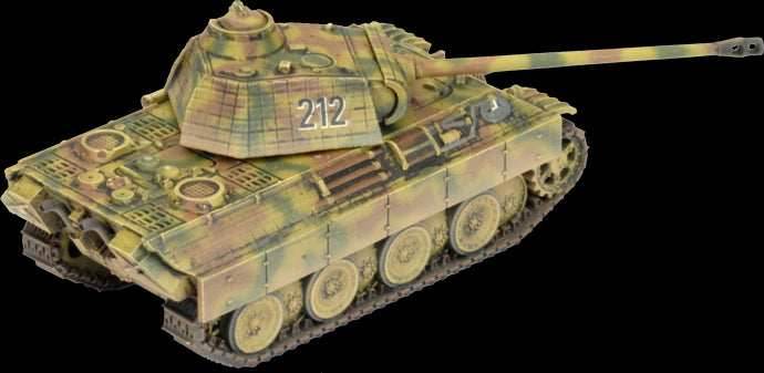 Flames of War: German Panther Tank Platoon (Late War) - 