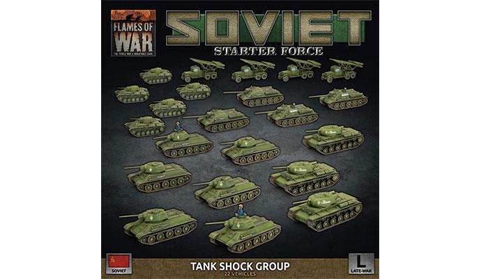 Flames of War: Soviet Starter Force - Tank Shock Group Army Deal (Late War) - 