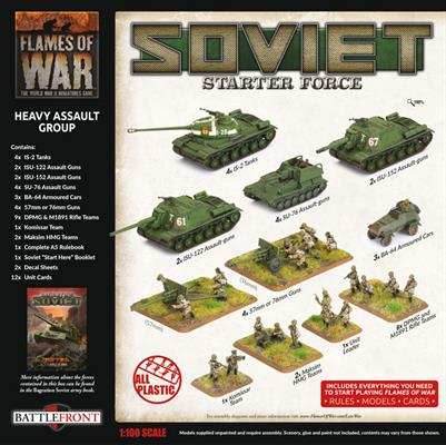 Flames of War: Soviet 'Heavy Assault Group' Army Deal (Late War) - 
