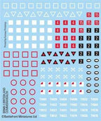 Flames of War: British and Commonwealth Decals - 