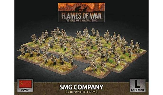Flames of War: Soviet SMG Company (Late War) - 