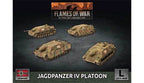 Flames of War: German Jagdpanzer IV Tank-Hunter Platoon (Late War) - 