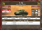 Flames of War: Fortress Europe - Soviet Unit Cards - 
