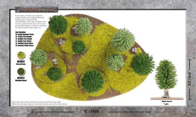 Battlefield in a Box: Small Summer Wood - 