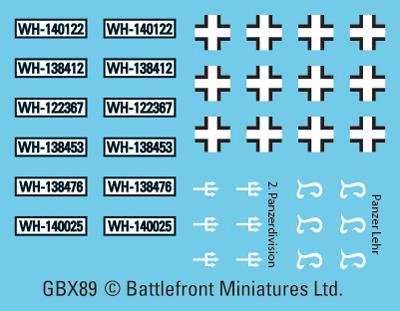 Flames of War: German Puma Scout Troop (Late War) - 