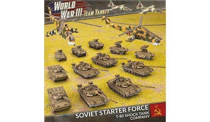 Team Yankee: Soviet Starter Force - T-80 Shock Tank Company - 