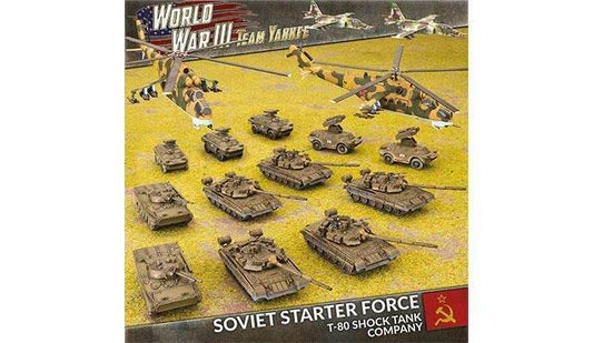 Team Yankee: Soviet Starter Force - T-80 Shock Tank Company - 