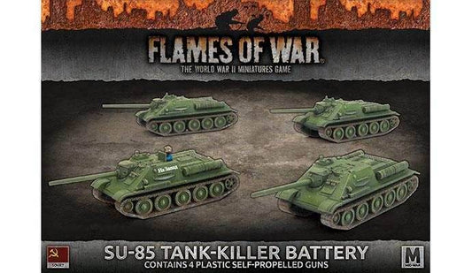 Flames of War: Soviet SU-85 Medium SP Battery (Mid War) - 