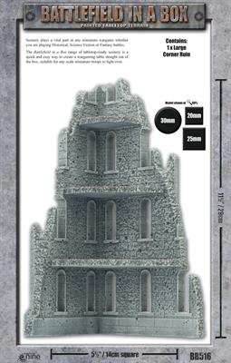 Battlefield in a Box: Gothic Battlefields - Large Corner Ruin - 
