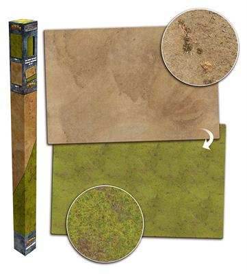 Battlefield in a Box: Gaming Mat - Grassland/Desert - 