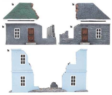 Battlefield in a Box: Ruined Building - 