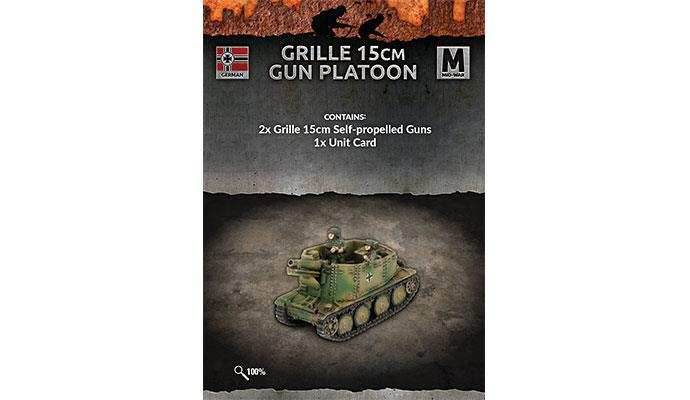 Flames of War: German Grille 15cm Gun Platoon (Mid War) - 