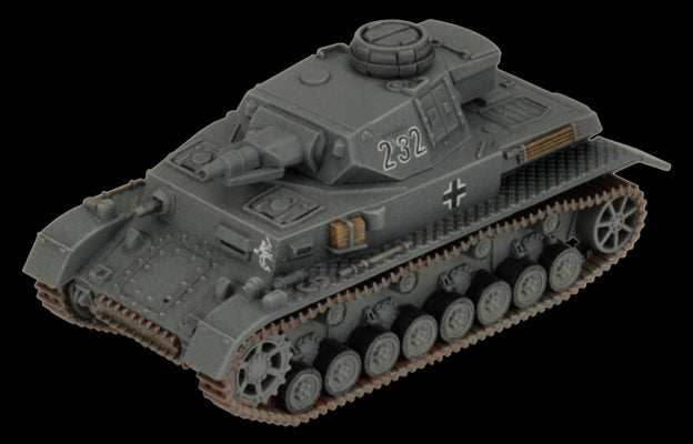 Flames of War: German Panzer IV Platoon (Mid War) - 