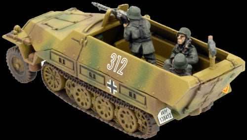 Flames of War: German SD KFZ 251 Transports (Late War) - 