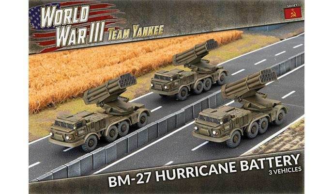 Team Yankee: BM-27 Hurricane Rocket Launcher Battery - 