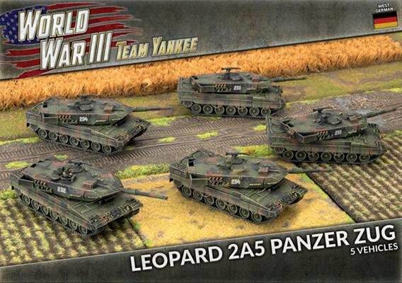 Team Yankee: West German Leopard 2A5 Panzer Zug - 
