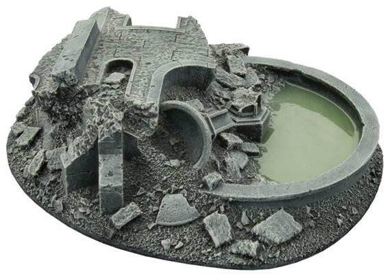 Battlefield in a Box: Gothic Battlefields - Ruined Fountain - 