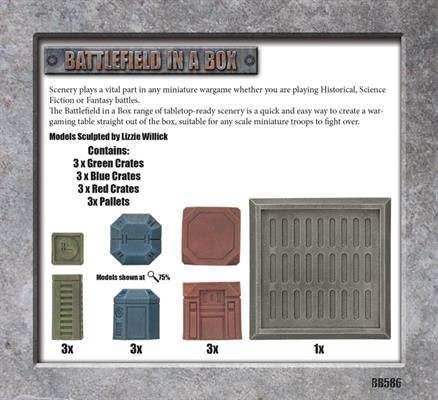 Battlefield in a Box: Galactic Warzones - Storage Crates - 