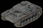 Flames of War: German Panzer III Tank Platoon (Mid War) - 