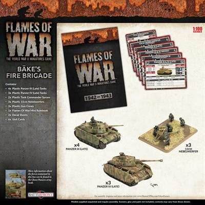 Flames of War: German Bake's Fire Brigade Army (Mid War) - 