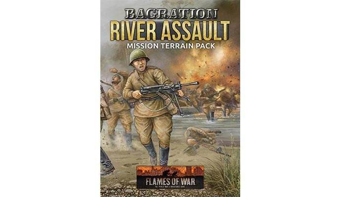 Flames of War: Bagration - River Assault Mission Terrain Pack - 