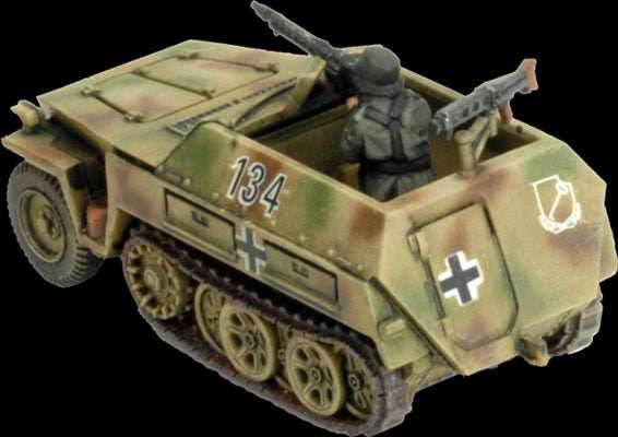 Flames of War: German SD KFZ 250 Transports (Late War) - 