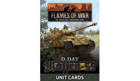 Flames of War: D-Day - Waffen-SS Unit Card Pack - 