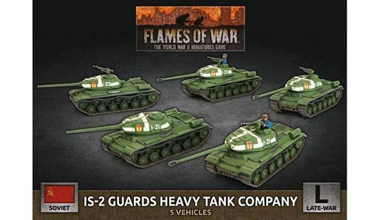 Flames of War: Soviet IS-2 Guards Heavy Tank Company (Late War) - 