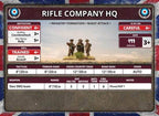 Flames of War: British Rifle Company (Late War) - 