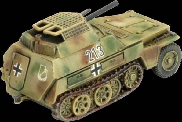 Flames of War: German SD KFZ 250 Scout Troop (Late War) - 