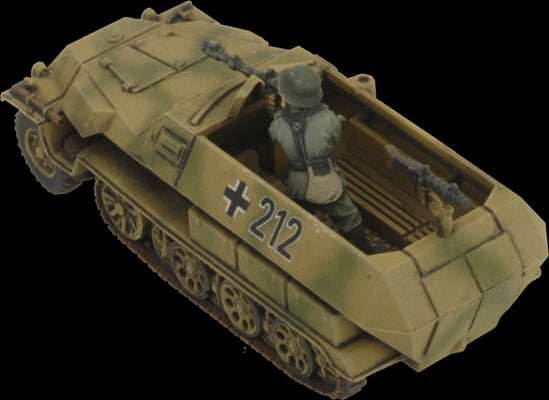 Flames of War: German SD KFZ 251 Half-Tracks (Mid War) - 